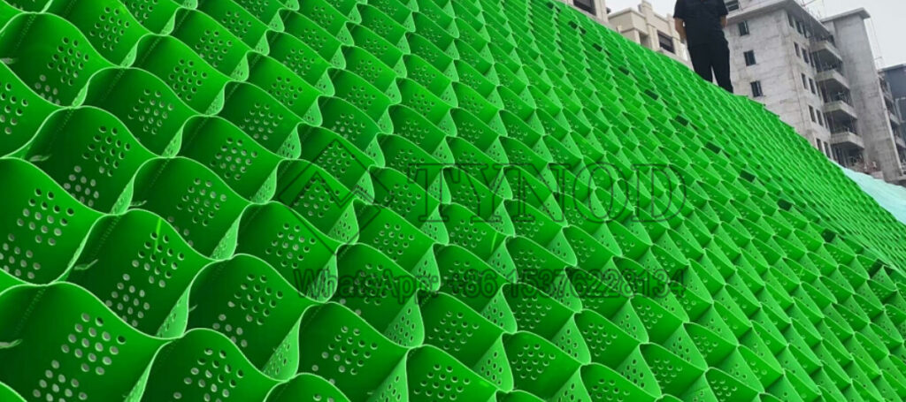 HDPE Geocell for Slope Protection