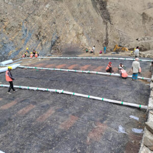 Uni-Axial Geogrid UX80 for High Retaining Walls and Heavy-Duty Soil Reinforcement